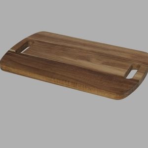 NWT Uncommon James Solid Acacia Wood Charcuterie Cheeseboard